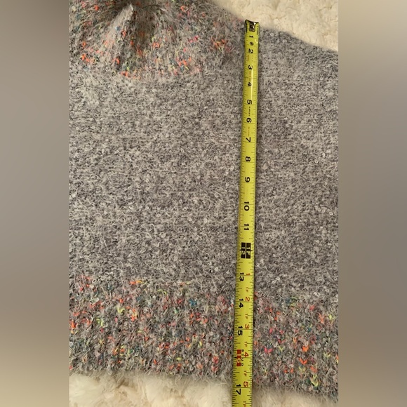 Free People Stardust Pullover Sweater • Color: Dove Combo (Gray) • Sz. XS • NWOT - Picture 9 of 14